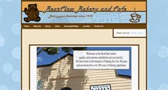 Desktop Screenshot of bearclawbakery.com